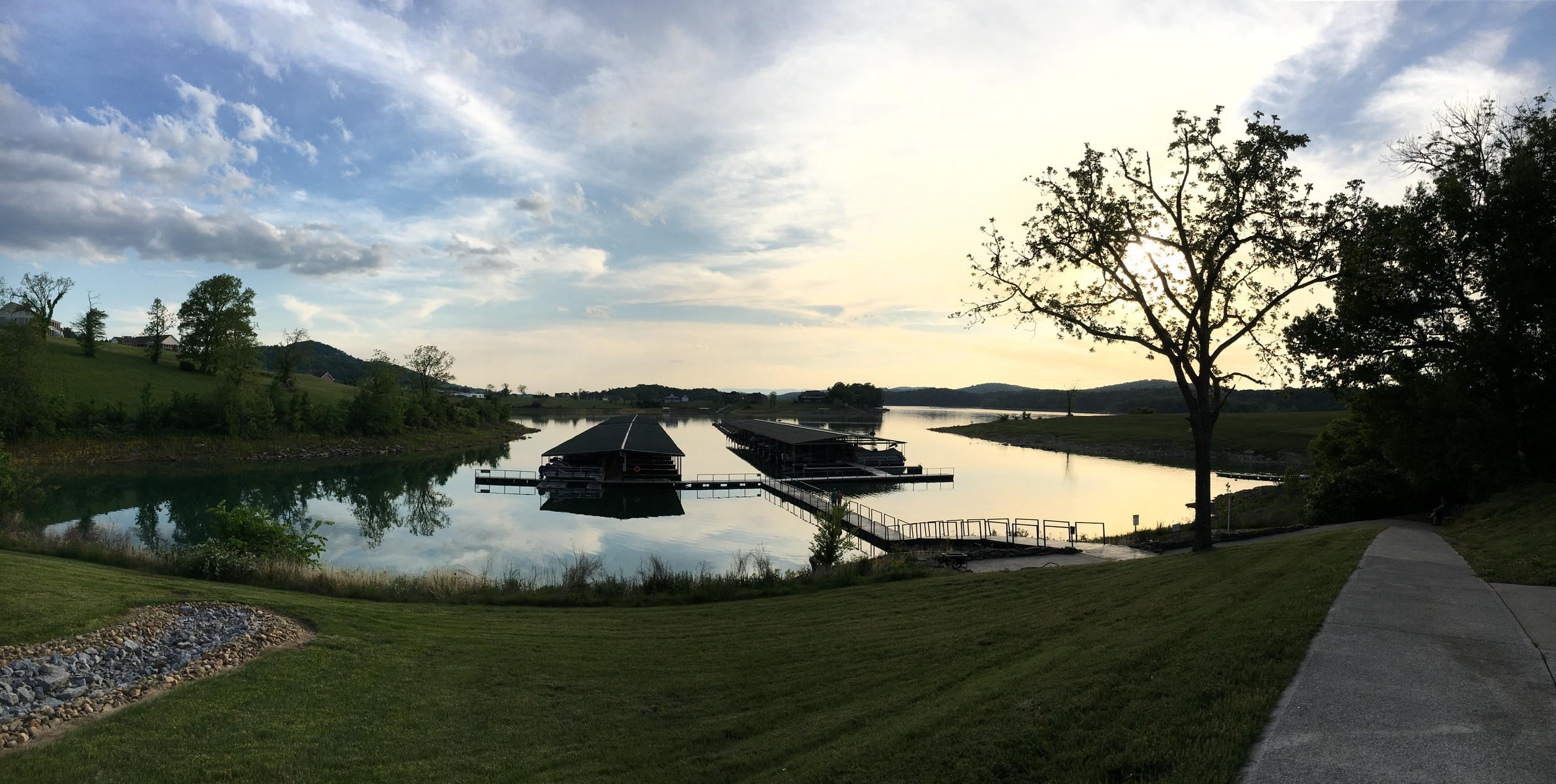 39 Fishers Loop Sharps Chapel, TN 37866 - Photo 27 of 36 15_SunsetBay Marina_at Sunset