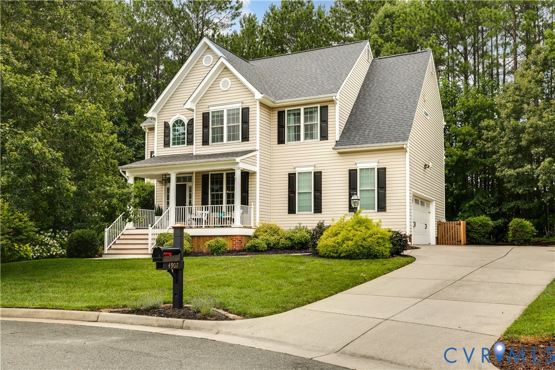 4907 Winding Branch Road Moseley, VA 23120 - Photo 2 of 53 Beautiful traditional style home situated in a cul