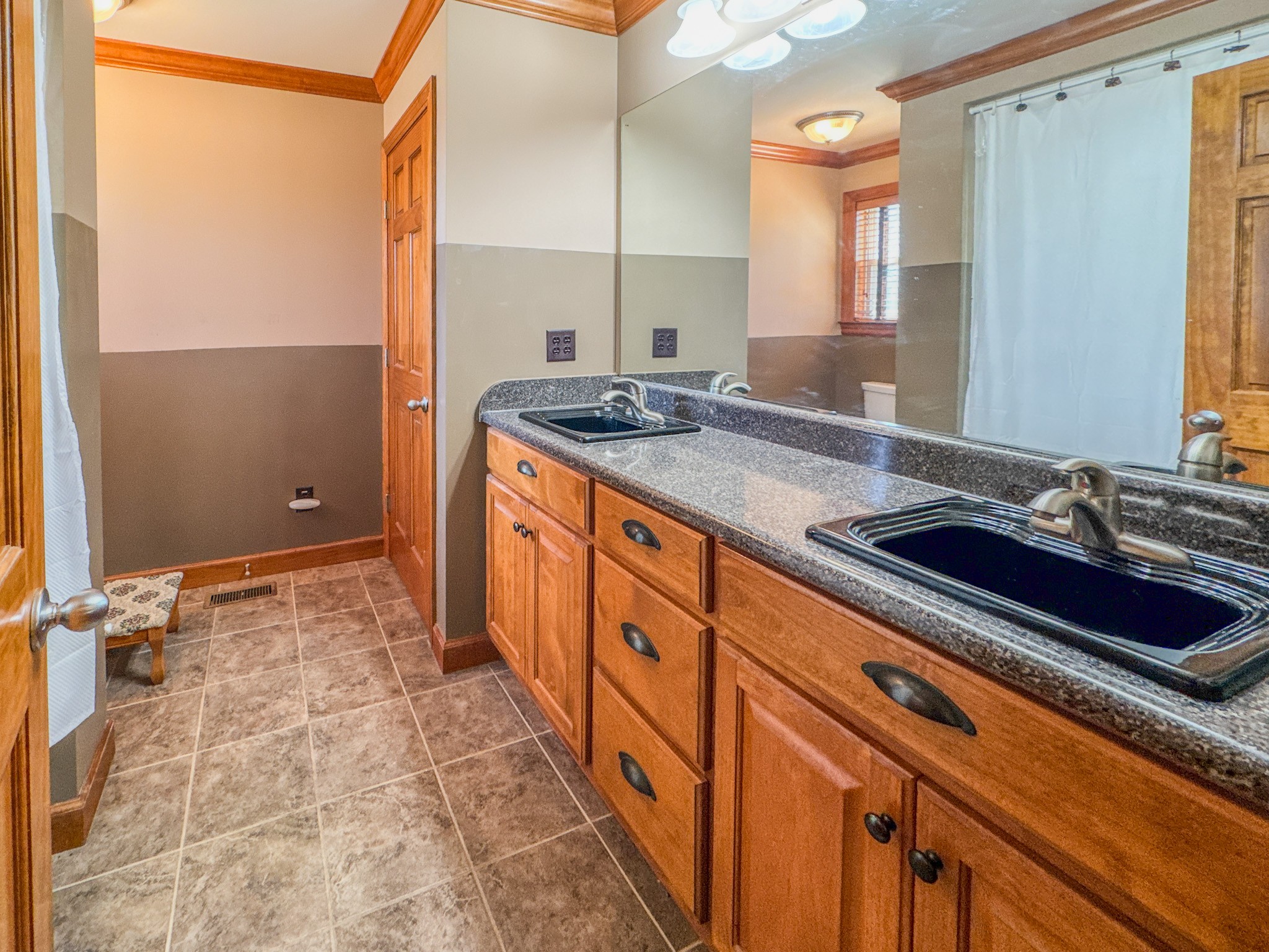 410 Britton Hollow Road Pulaski, TN 38478 - Photo 17 of 59 a bathroom with a sink and a mirror