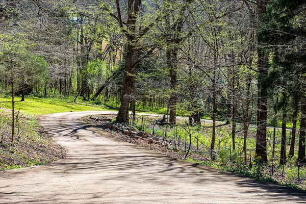 a view of a lake with a yard