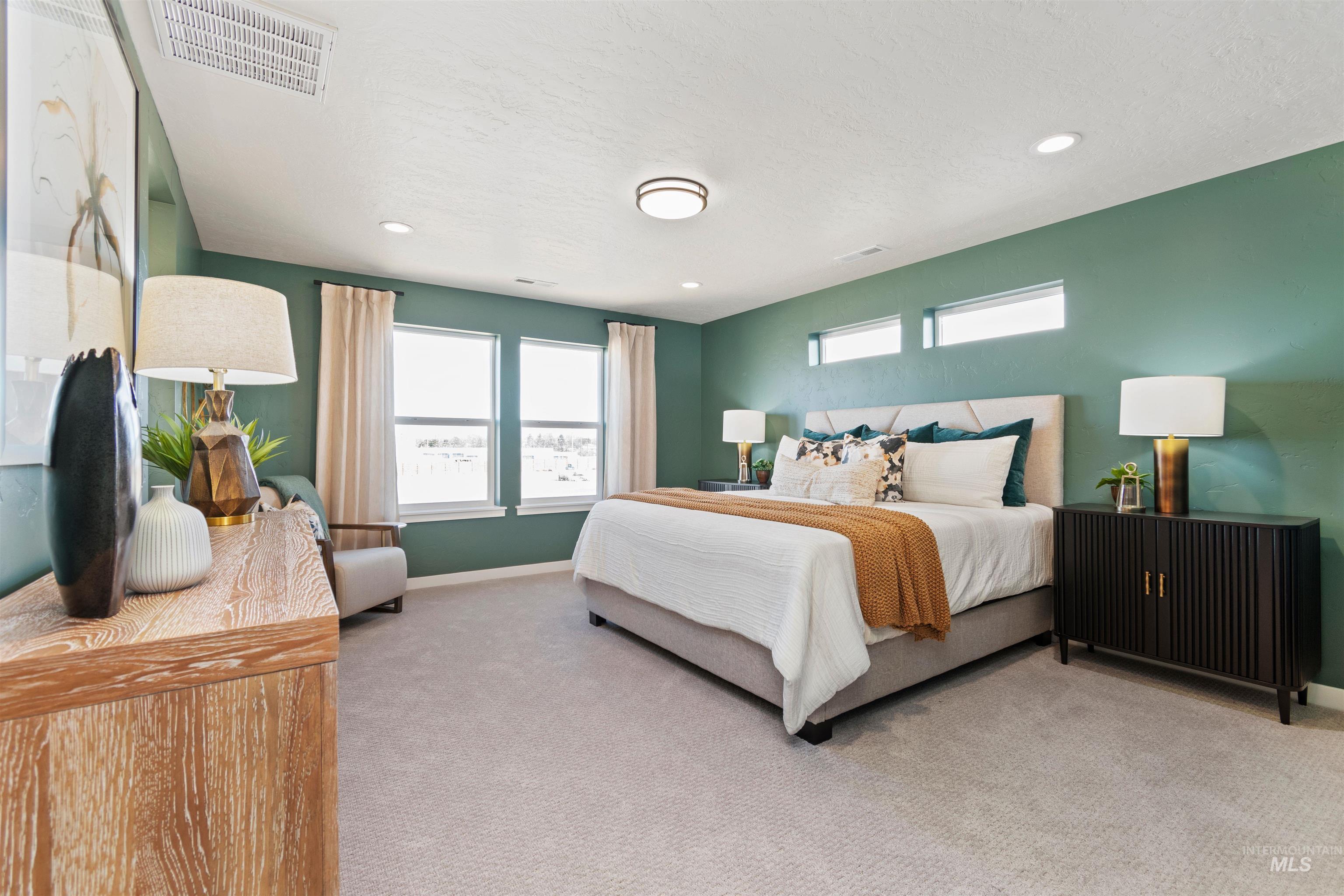 222 Omphale Street West Kuna, ID 83634 - Photo 6 of 11 Bedroom featuring carpet and recessed lighting