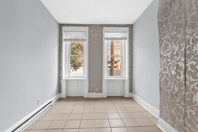 a view of an empty room with window