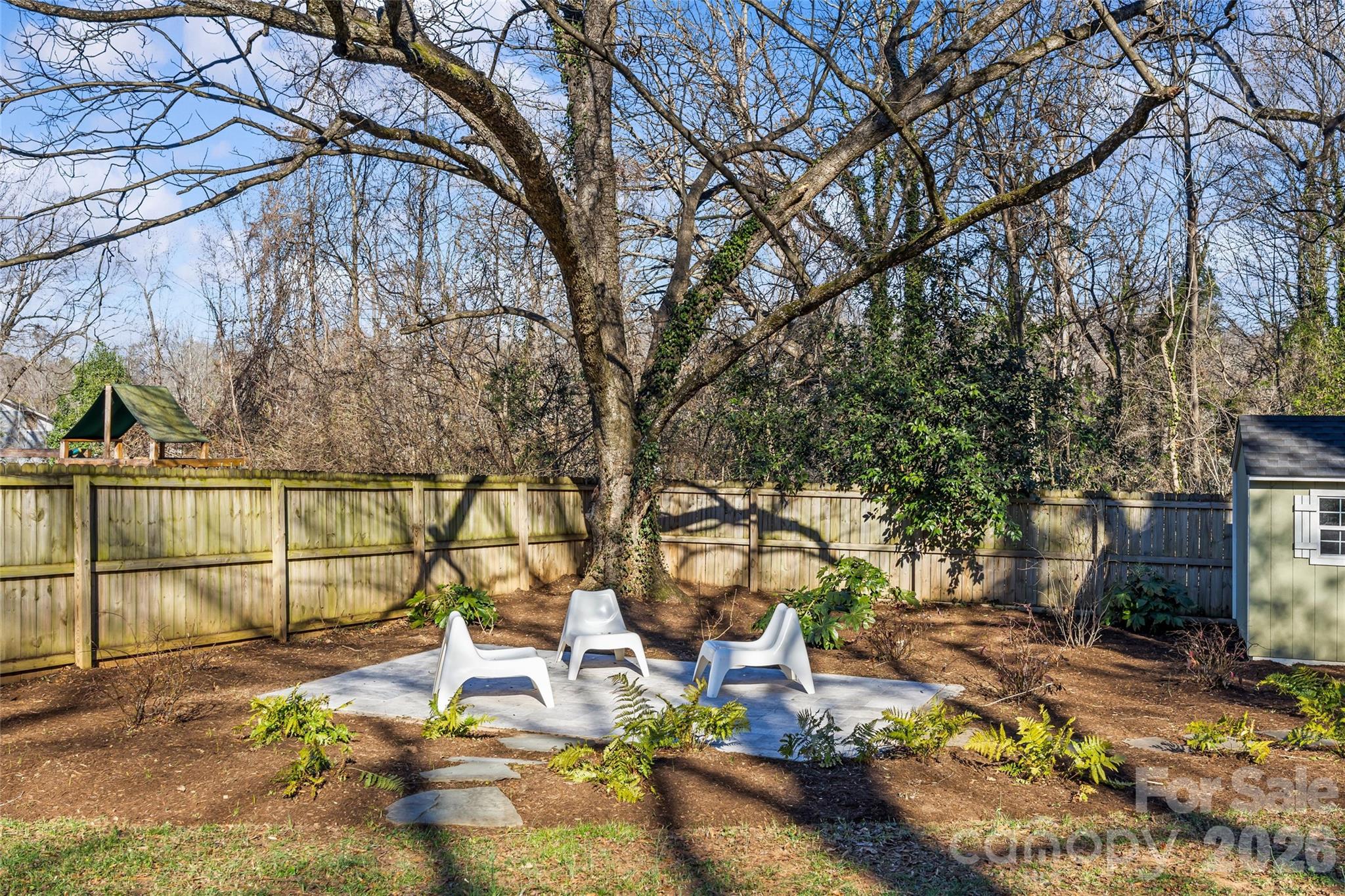 1728 Burgin Street Charlotte, NC 28205 - Photo 38 of 43 a view of outdoor space with seating area