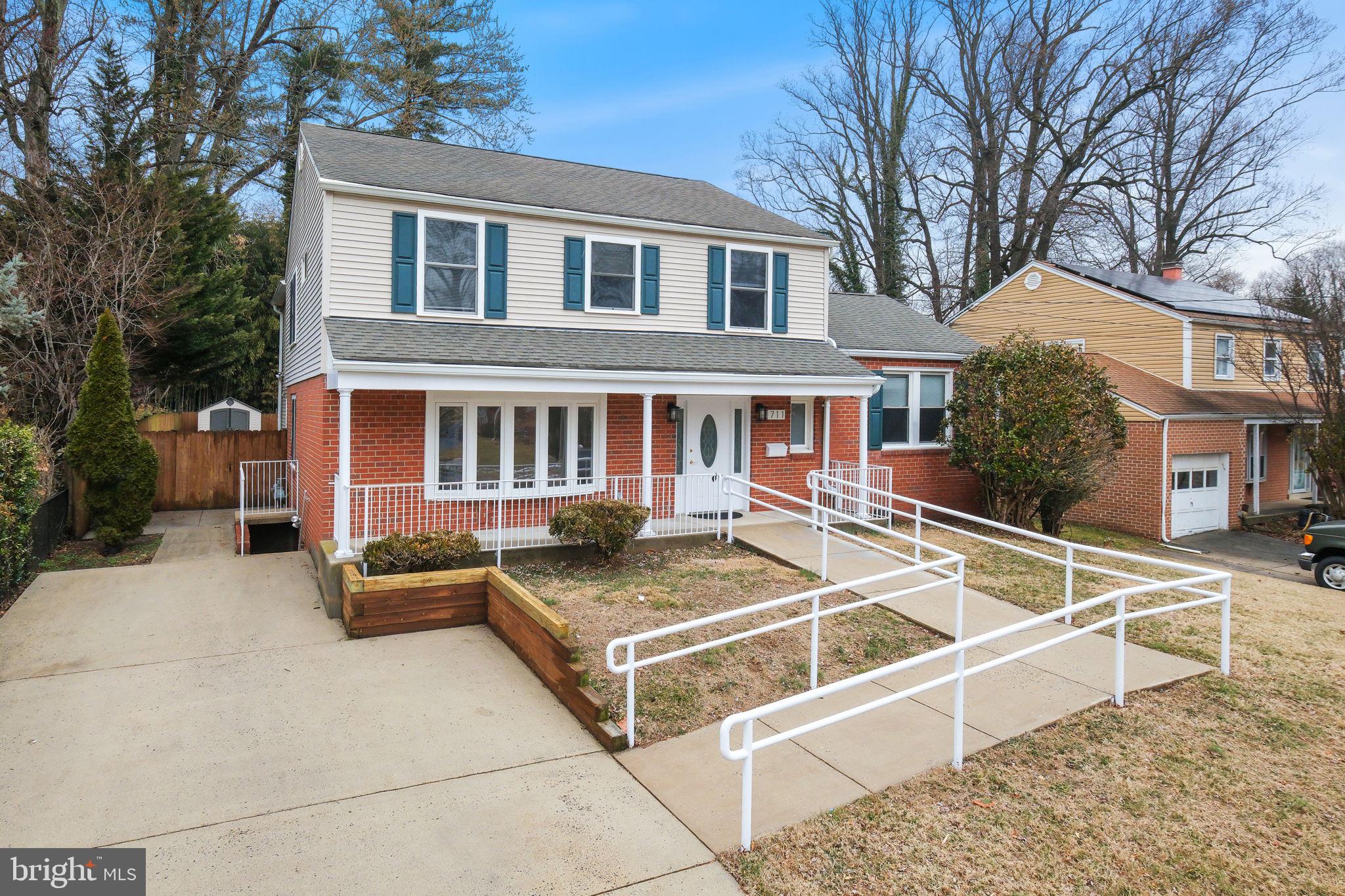 711 Lamberton Drive Silver Spring, MD 20902 - Photo 2 of 60 Wheelchair Accessible Font Entrance