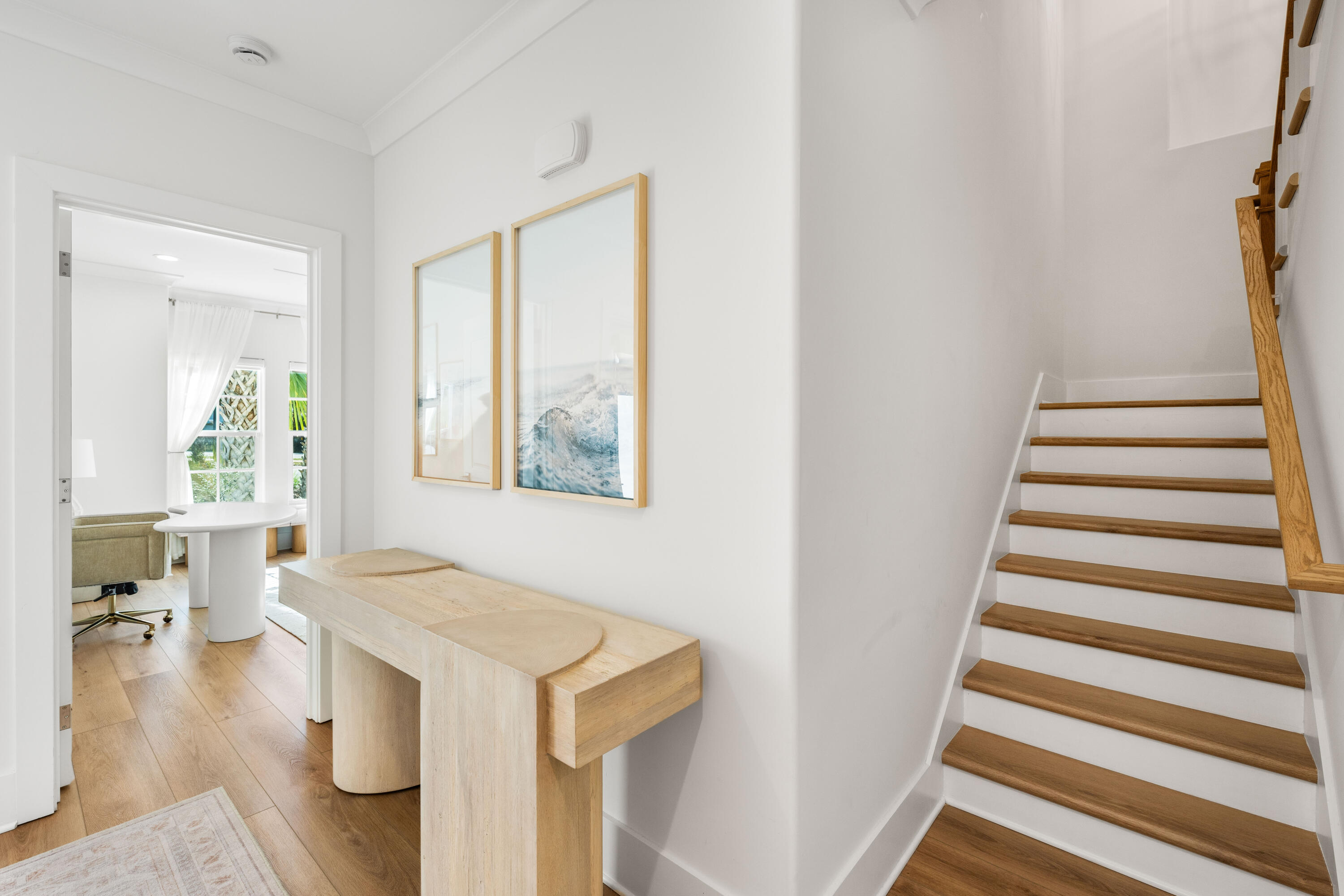 15 Sugar Sands Drive Santa Rosa Beach, FL 32459 - Photo 14 of 46 a view of entryway and hall with wooden floor