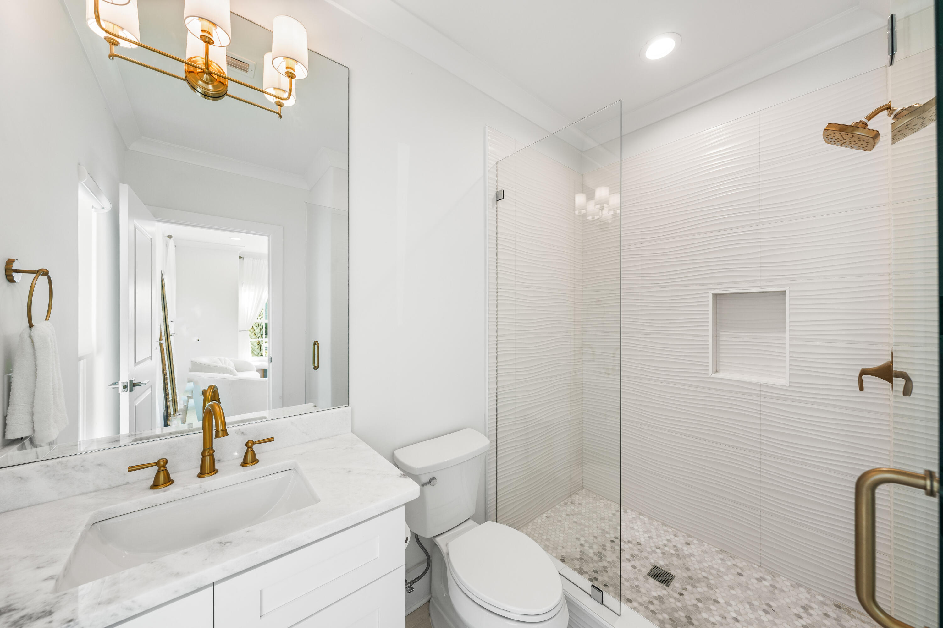 15 Sugar Sands Drive Santa Rosa Beach, FL 32459 - Photo 19 of 46 a bathroom with a sink toilet and shower