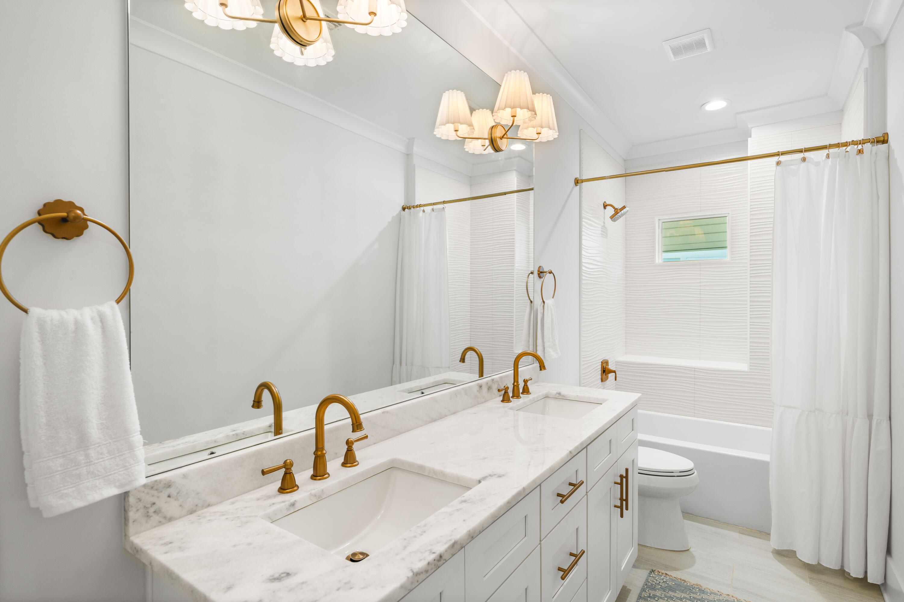 15 Sugar Sands Drive Santa Rosa Beach, FL 32459 - Photo 21 of 46 a bathroom with a sink a toilet and shower