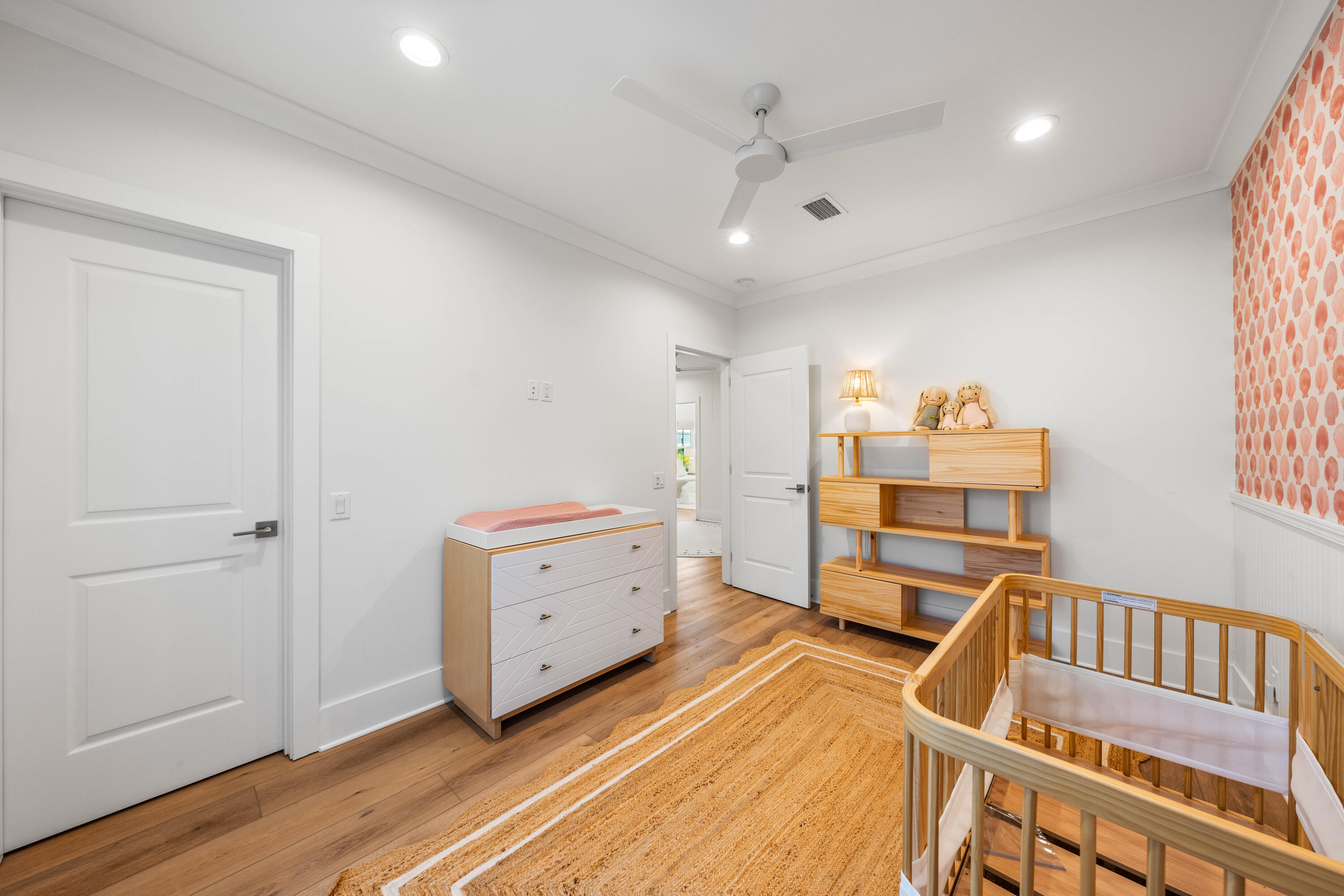 15 Sugar Sands Drive Santa Rosa Beach, FL 32459 - Photo 23 of 46 a room with stairs and a wooden floor