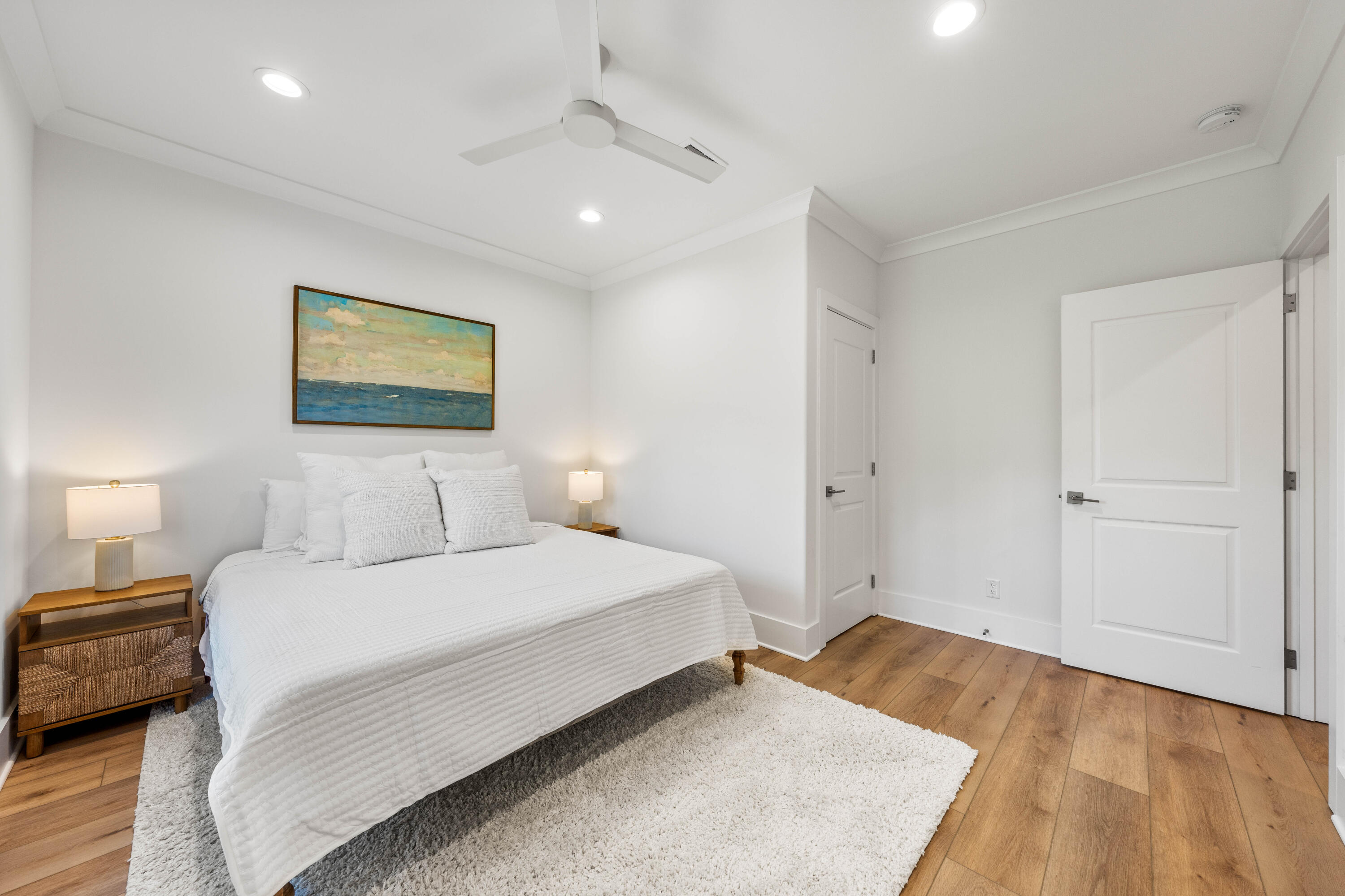 15 Sugar Sands Drive Santa Rosa Beach, FL 32459 - Photo 24 of 46 a bedroom with a bed and a painting on the wall