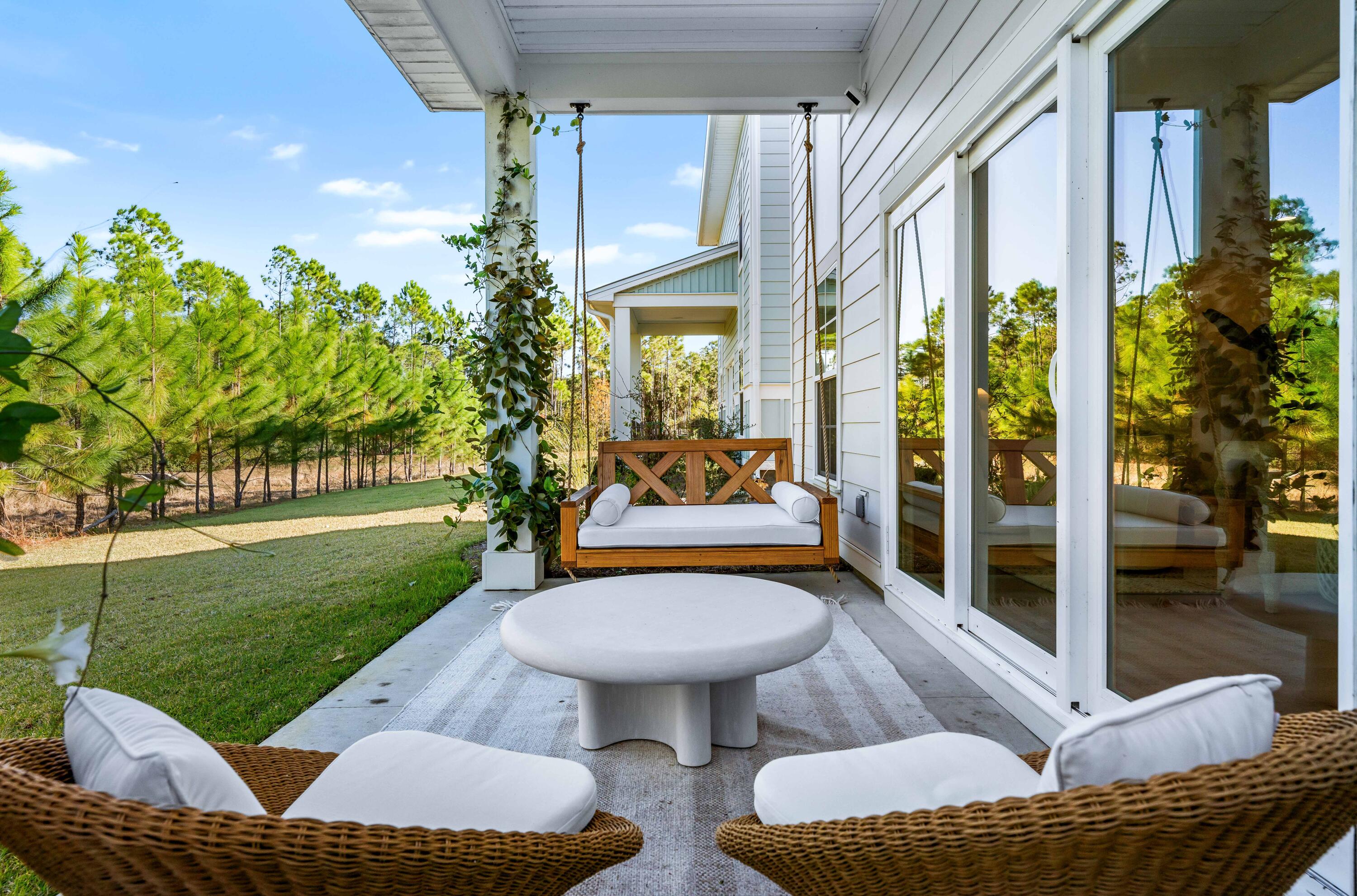 15 Sugar Sands Drive Santa Rosa Beach, FL 32459 - Photo 30 of 46 a view of outdoor space yard deck patio and outdoor kitchen