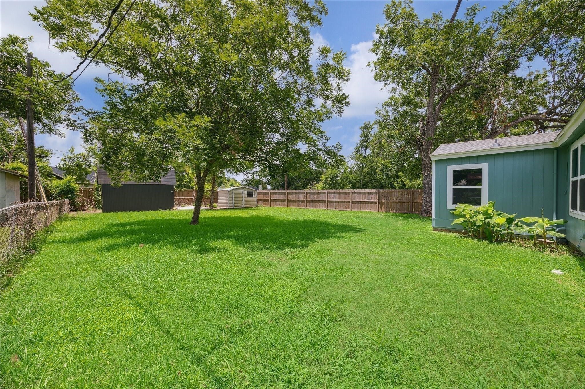 210 Laurel Street Lake Jackson, TX 77566 - Photo 13 of 13 a view of a house with backyard and a tree