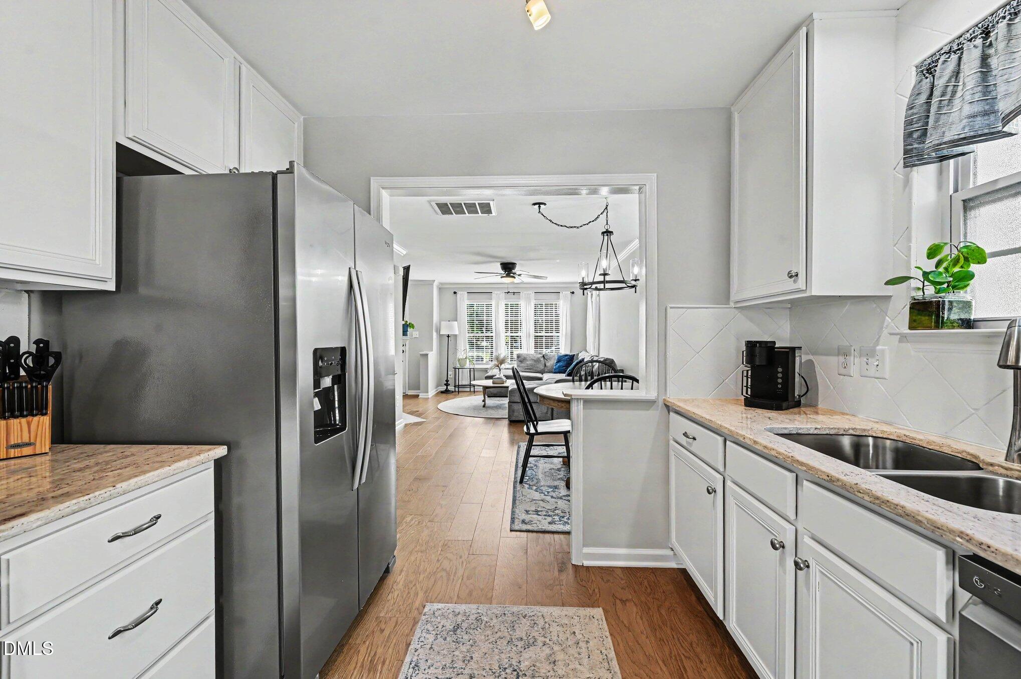9818 Layla Avenue Raleigh, NC 27617 - Photo 10 of 31 Kitchen SS Fridge included