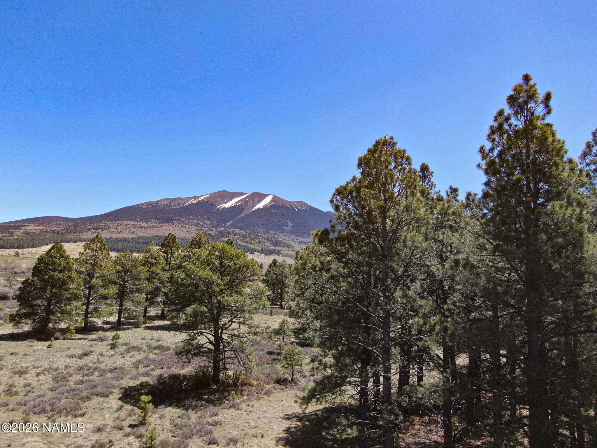 3 Hart Prairie Road Flagstaff, AZ 86001 - Photo 10 of 30 a view of a large building with a mountain in the background