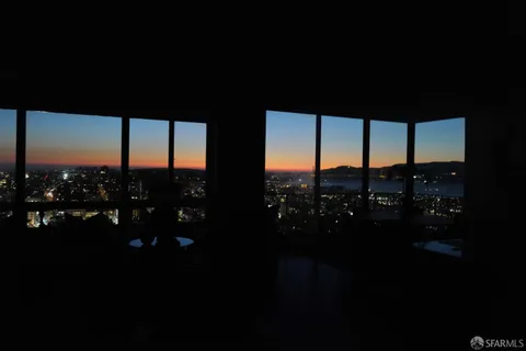 a front view of a building