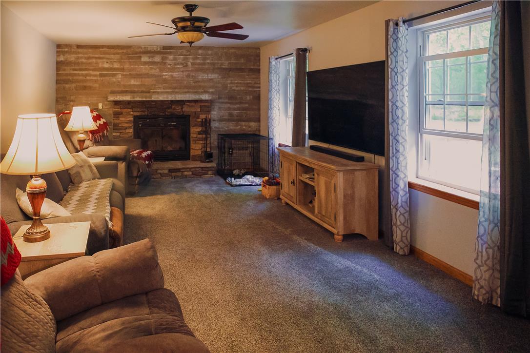50 Anthony's Road White Haven, PA 18661 - Photo 25 of 57 a living room with furniture and a flat screen tv