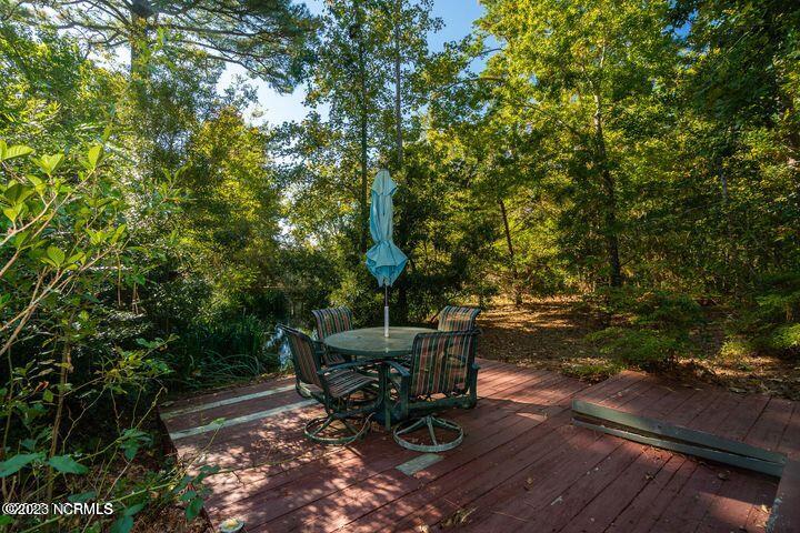 409 Friendly Road Morehead City, NC 28557 - Photo 38 of 40 Deck by Pond