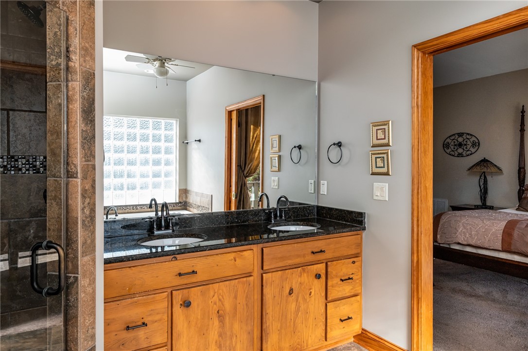 524 Ginseng Drive Sunset, SC 29685 - Photo 20 of 37 Double sink vanity with shower to the left