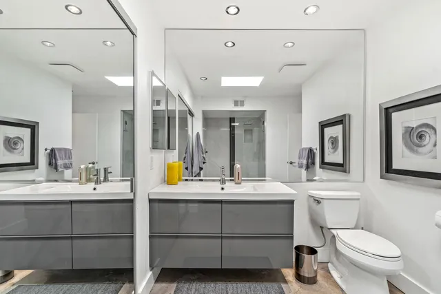 a view of a chair and table in the garden