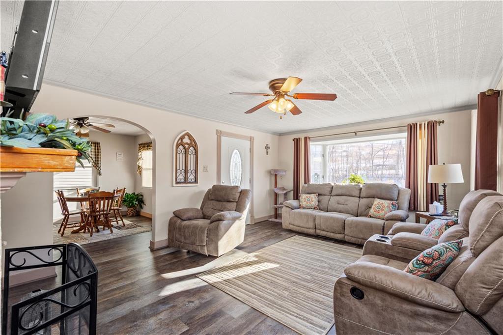 231 Rehoboth Church Road Perryopolis, PA 15473 - Photo 4 of 25 a living room with furniture and wooden floor