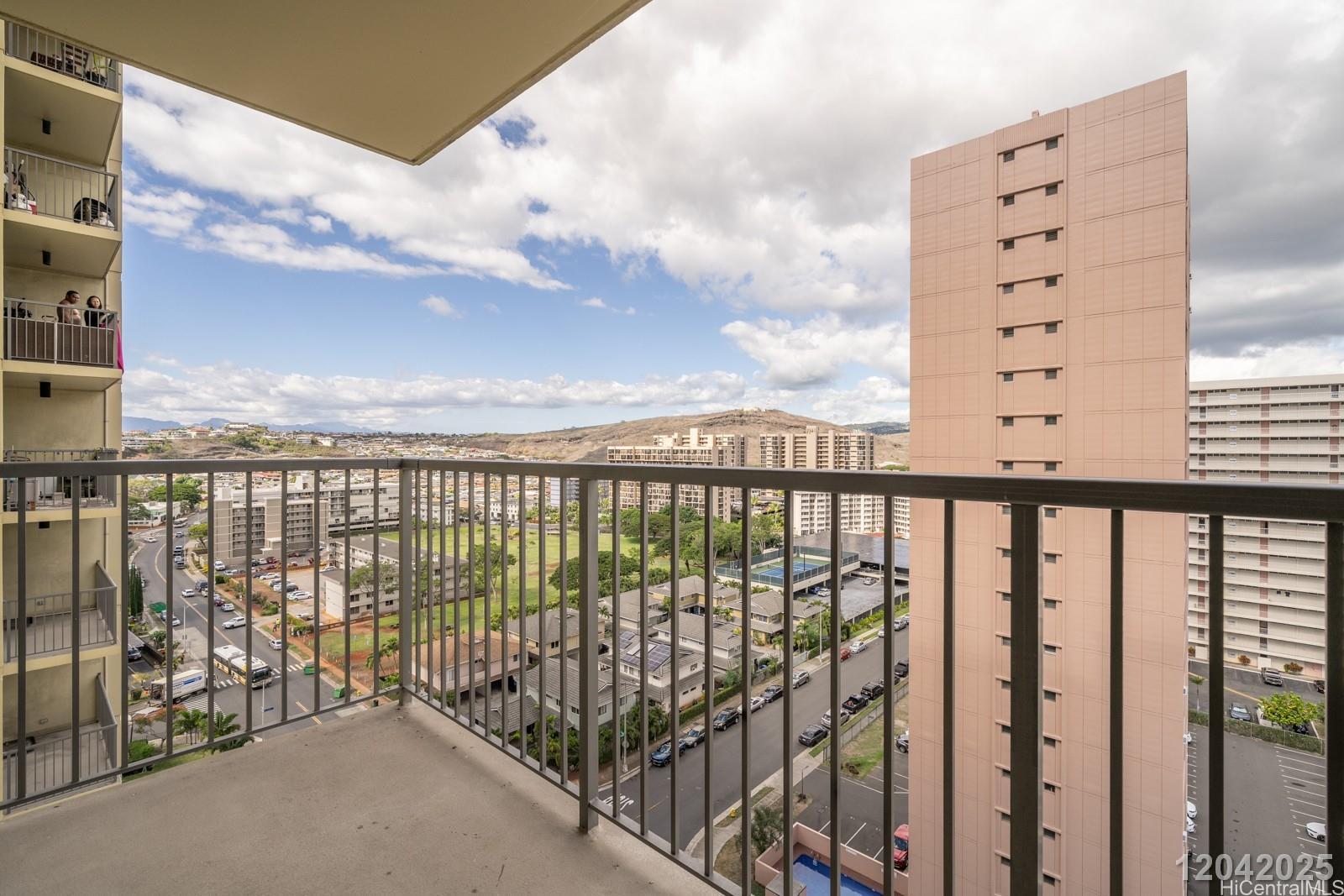 3161 Ala Ilima Street, Unit 1403 Honolulu, HI 96818 - Photo 4 of 24 a view of balcony with city