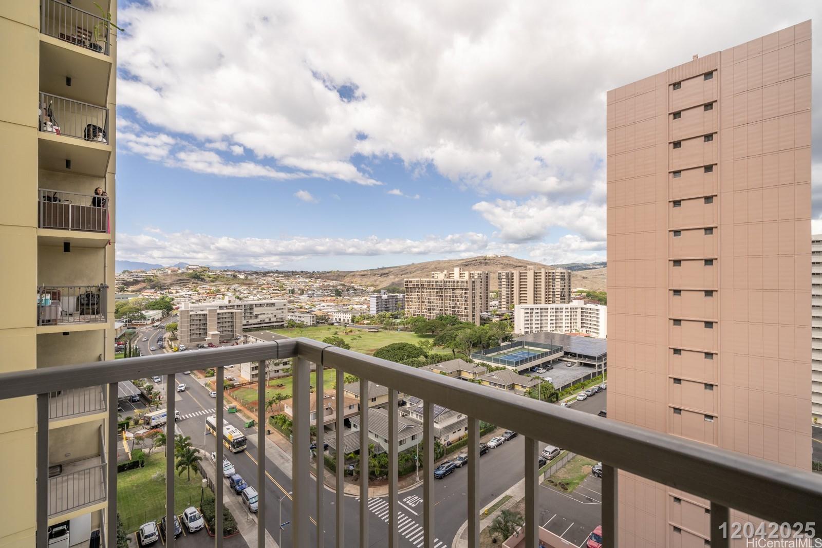 3161 Ala Ilima Street, Unit 1403 Honolulu, HI 96818 - Photo 5 of 24 a view of a balcony with city view