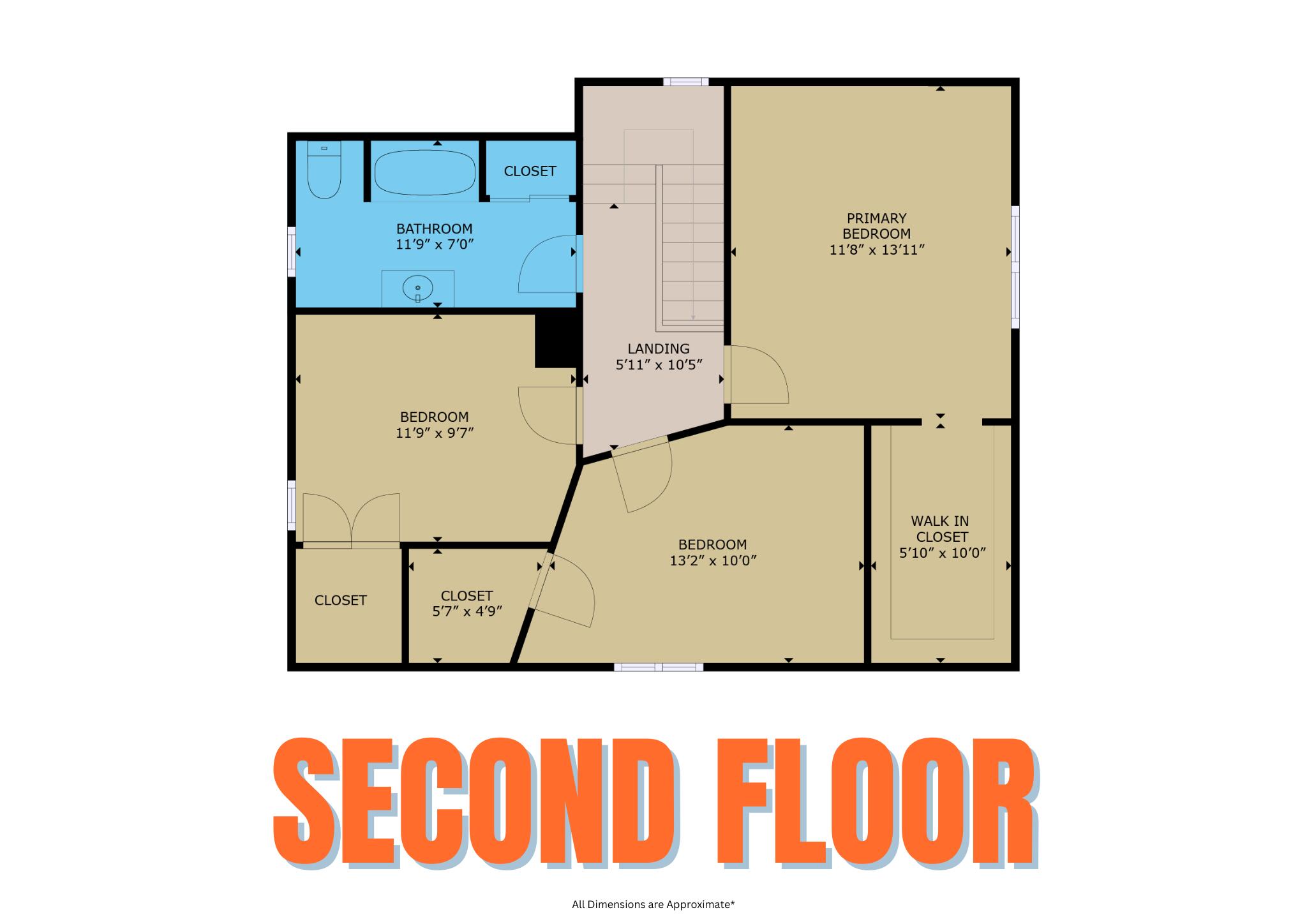 21 Washington Street Caribou, ME 04736 - Photo 63 of 63 21 Washington Second Floor Plan