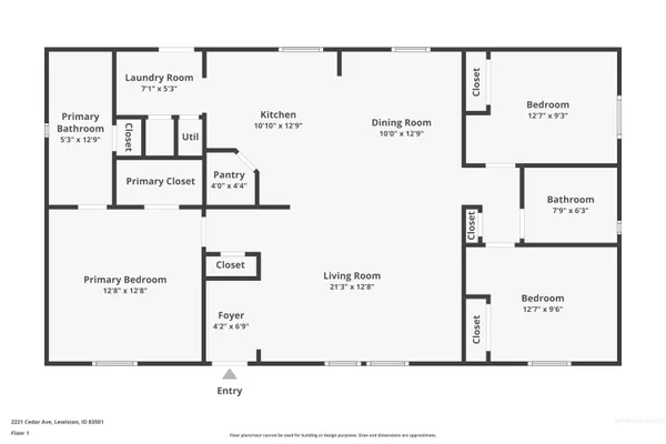 $330,000 | 2221 Cedar Avenue, Lewiston, ID 83501