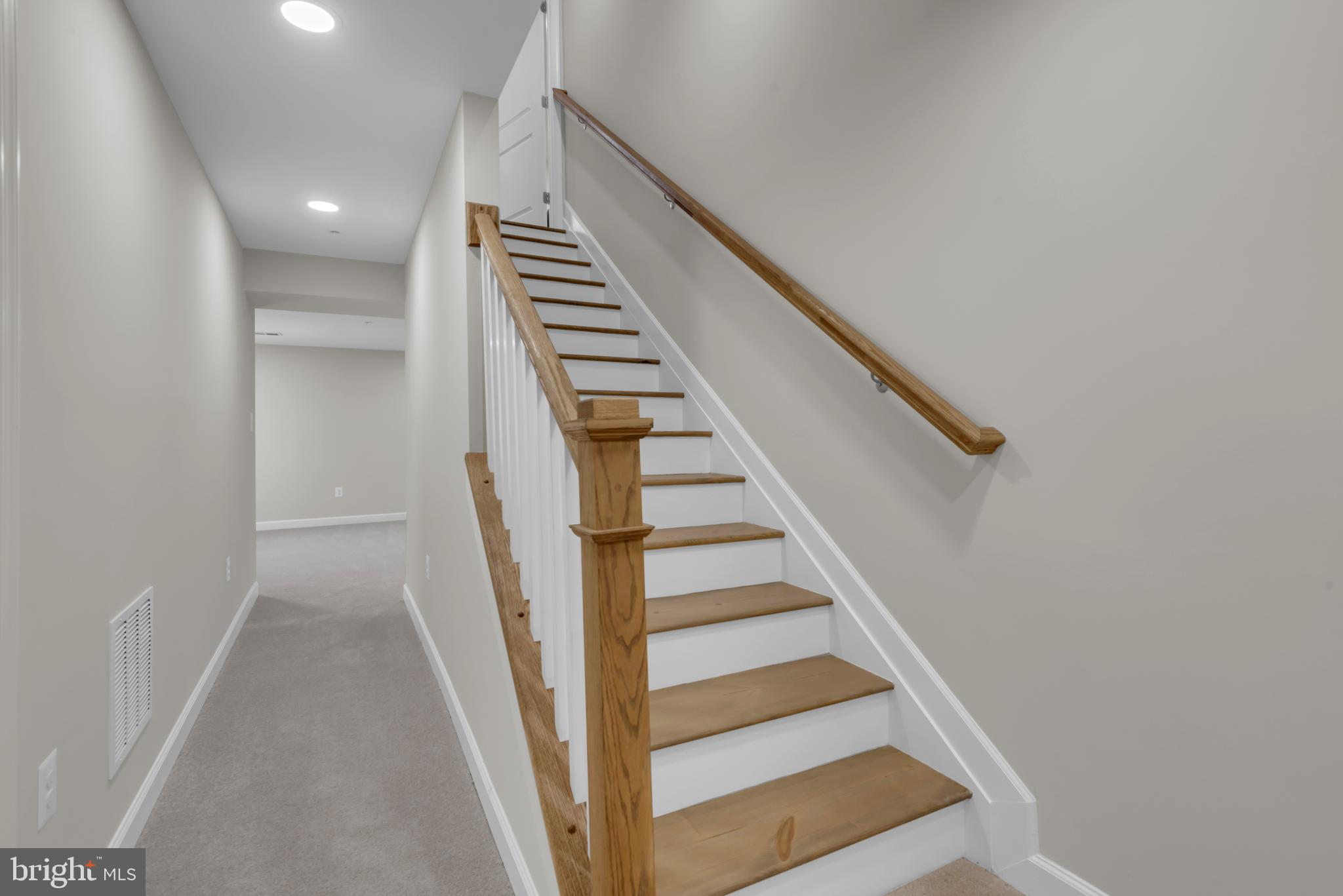 9912 Ridge Street Glenn Dale, MD 20769 - Photo 51 of 60 Hardwood stairs to the basement.