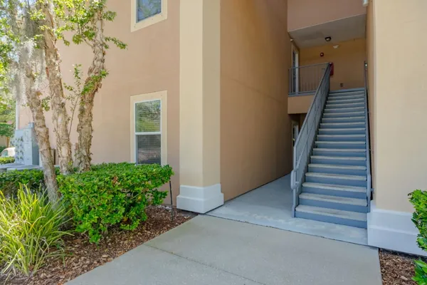 a view of outdoor space and deck