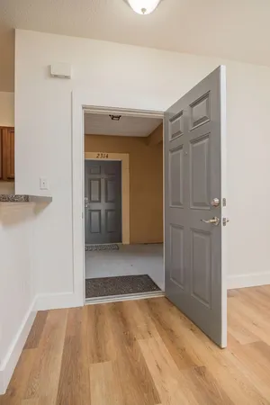 wooden floor in an empty room