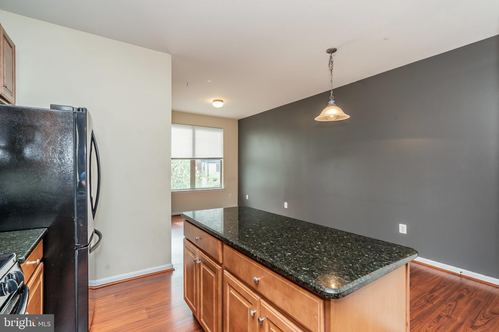 8 South Exeter Street, Unit 142 Baltimore, MD 21202 - Photo 18 of 43 Kitchen w/ Island