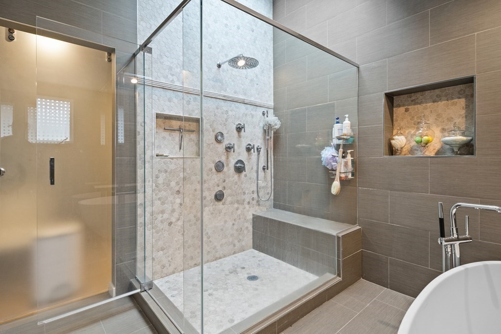 106 Windsor Road Needham, MA 02492 - Photo 14 of 37 a bathroom with a shower