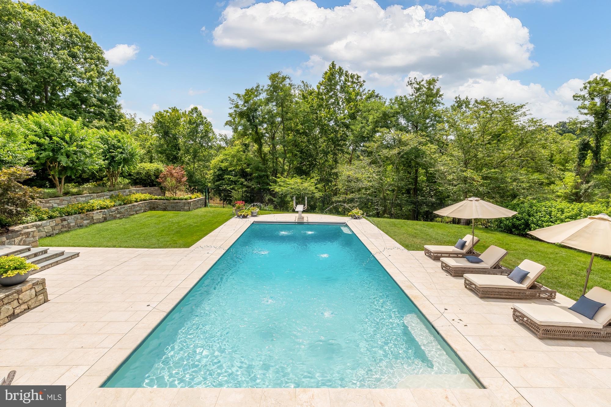 11101 Piney Meetinghouse Road Potomac, MD 20854 - Photo 25 of 96 Serene oasis with a sparkling pool.