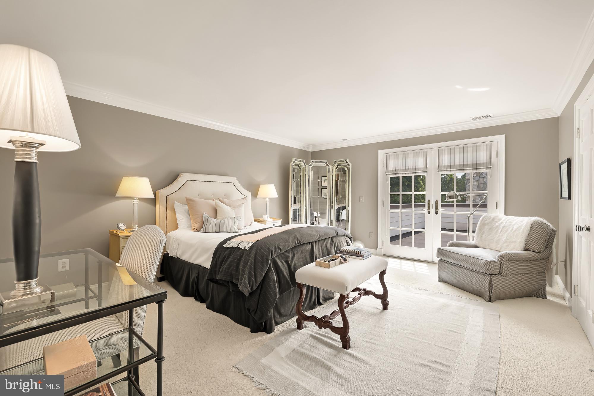 11101 Piney Meetinghouse Road Potomac, MD 20854 - Photo 39 of 96 Elegant bedroom with serene ambiance.