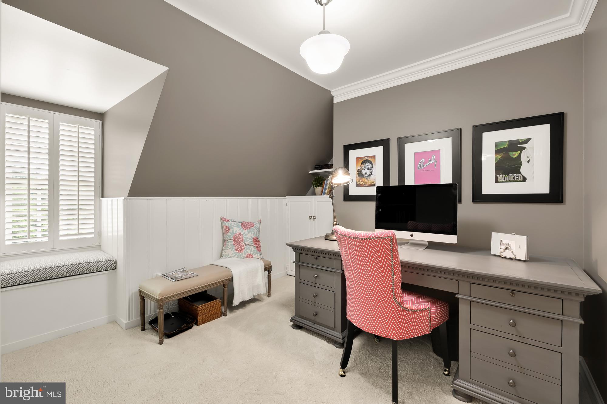 11101 Piney Meetinghouse Road Potomac, MD 20854 - Photo 42 of 96 Chic workspace with modern flair.
