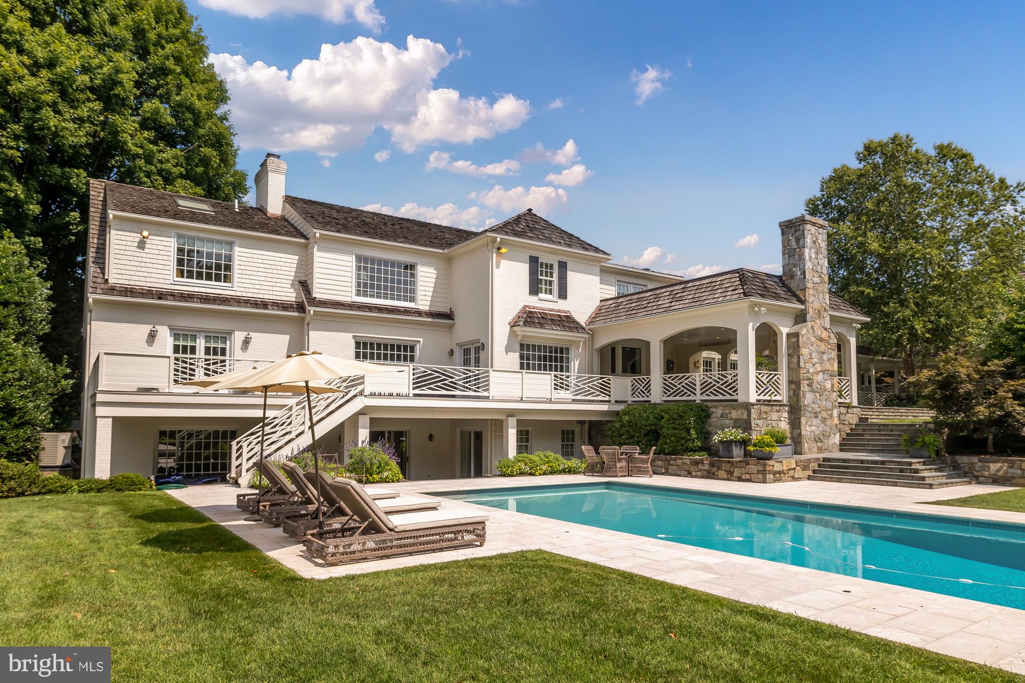 11101 Piney Meetinghouse Road Potomac, MD 20854 - Photo 63 of 96 Elegant home with serene poolside retreat.