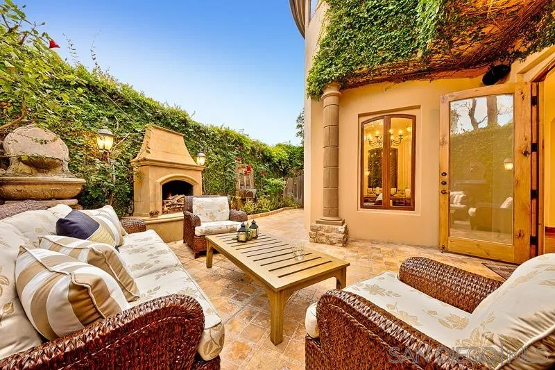 7964 Prospect Place La Jolla, CA 92037 - Photo 20 of 46 a view of swimming pool with outdoor seating