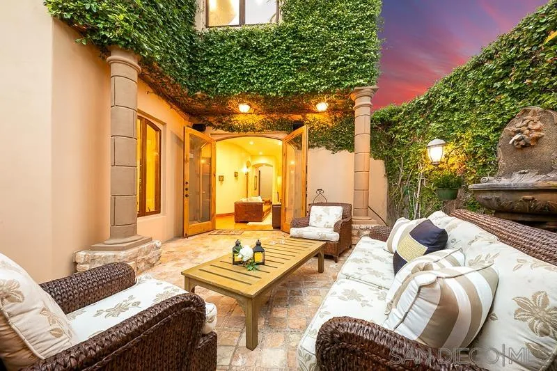 7964 Prospect Place La Jolla, CA 92037 - Photo 22 of 46 a outdoor space with furniture and sitting area