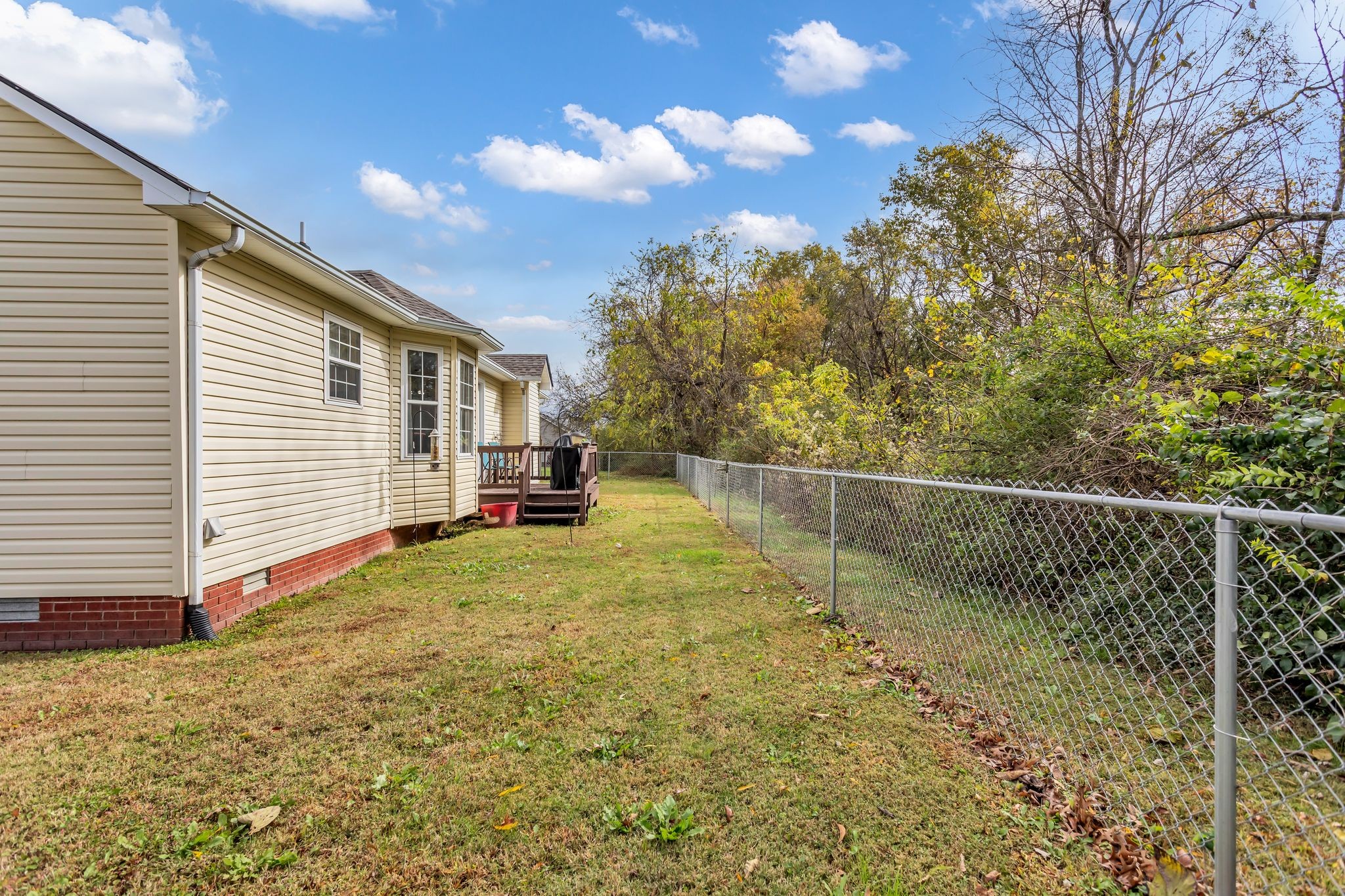 116 Jackson Street Mount Pleasant, TN 38474 - Photo 25 of 27 a view of a backyard
