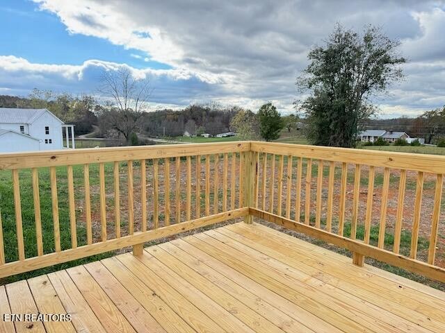 145 Mulberry Road Greeneville, TN 37745 - Photo 50 of 50 a view of wooden balcony with wooden floor