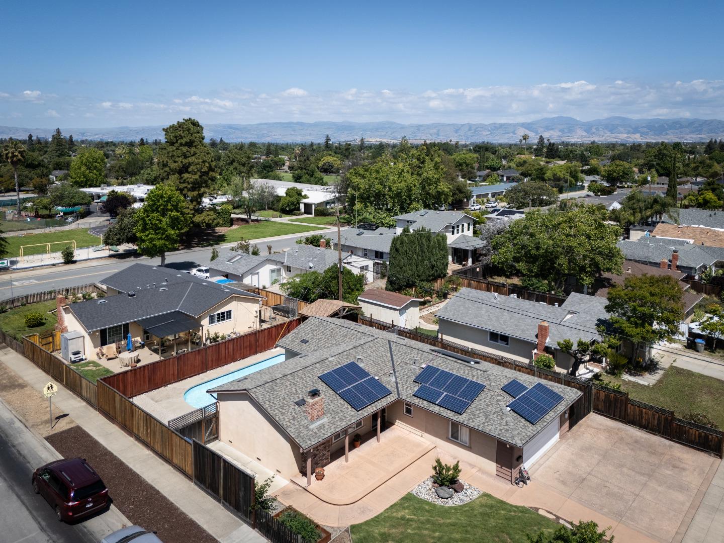 1937 Adelaide Way San Jose, CA 95124 - Photo 28 of 33 an aerial view of a residential houses with city view and lake view