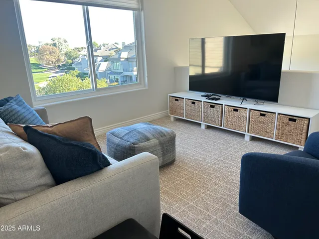 a close view of closet