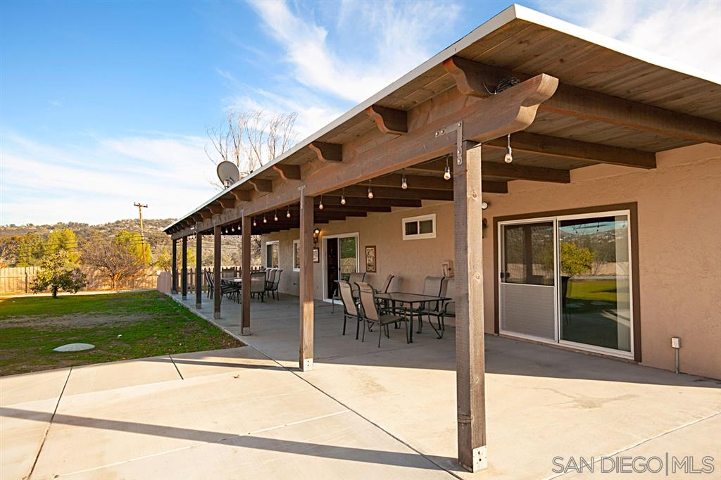 1774 Roble Grande Road Alpine, CA 91901 - Photo 4 of 25 Over 700 sq.ft. of covered patio area.
