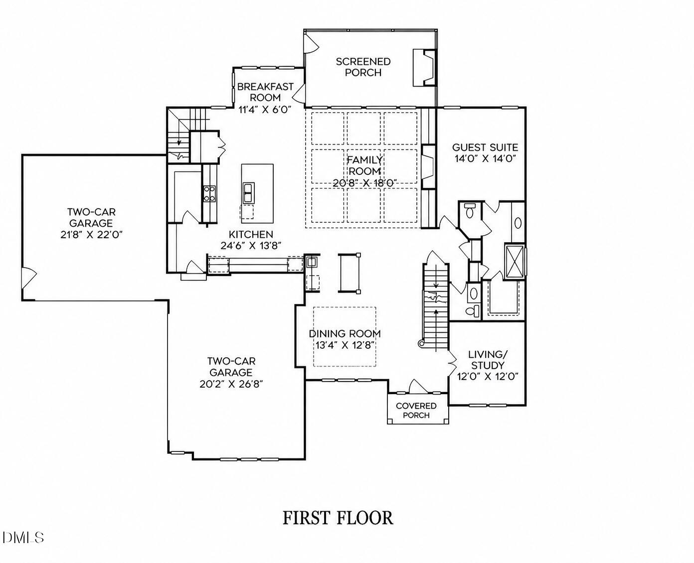 2309 Sanctuary Drive Raleigh, NC 27606 - Photo 65 of 72 First Floor