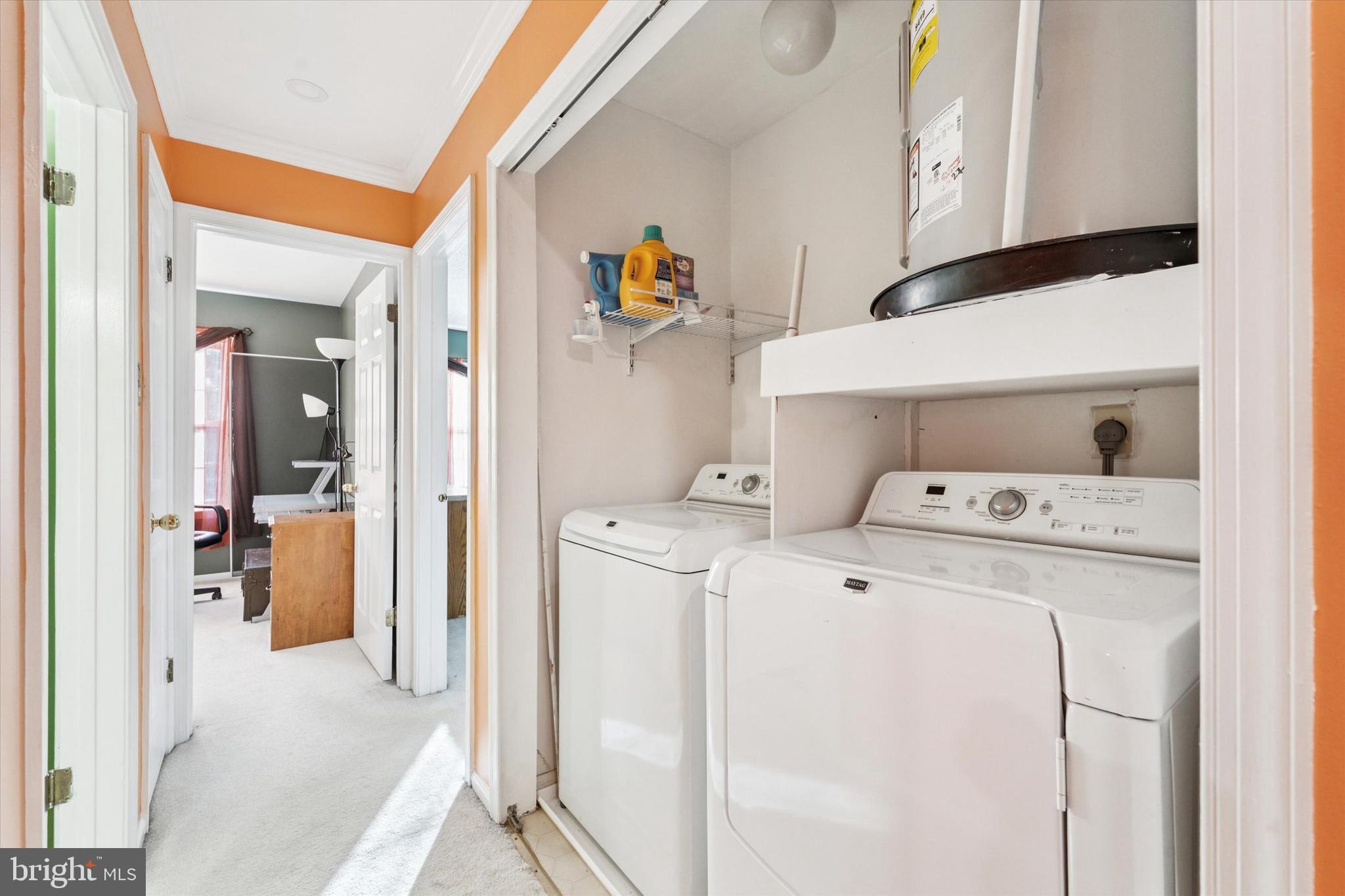 31 Ashley Court, Unit 31 Glen Mills, PA 19342 - Photo 15 of 19 a utility room with dryer and washer