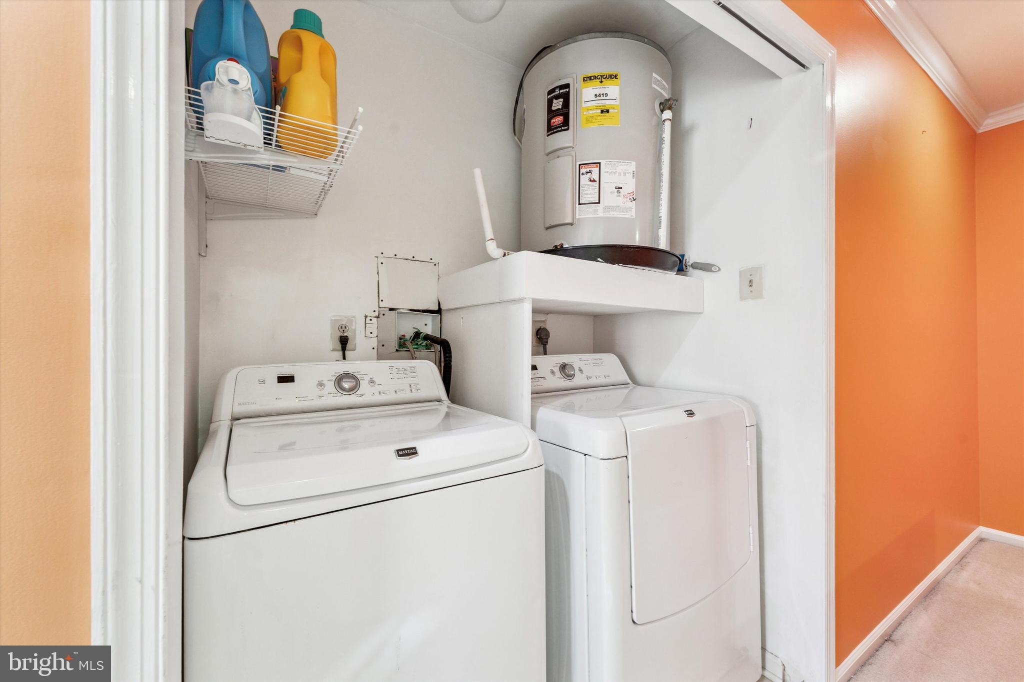31 Ashley Court, Unit 31 Glen Mills, PA 19342 - Photo 16 of 19 a utility room with dryer and washer