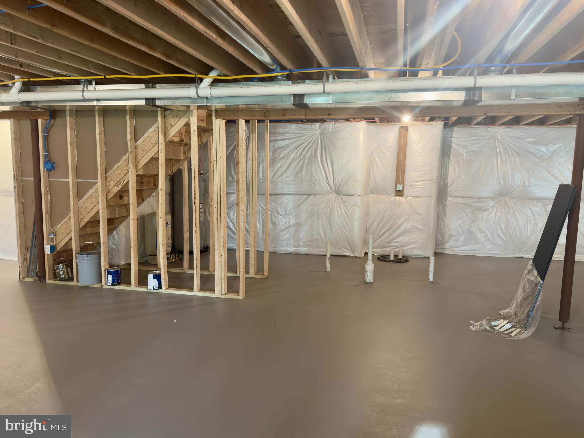 10674 Rixeyville Road Culpeper, VA 22701 - Photo 37 of 46 Rough-in plumbing for a possible future 3rd bath