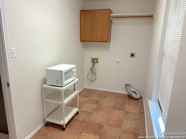 a room with storage and utility