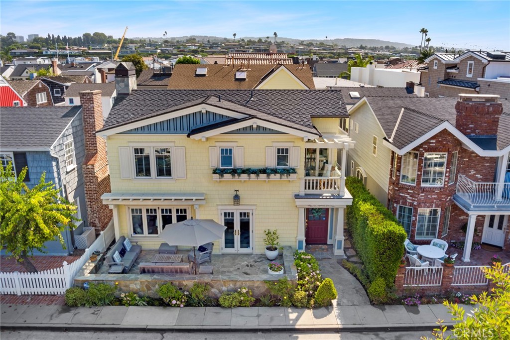 112 Abalone Avenue Newport Beach, CA 92662 - Photo 2 of 25 an aerial view of a house