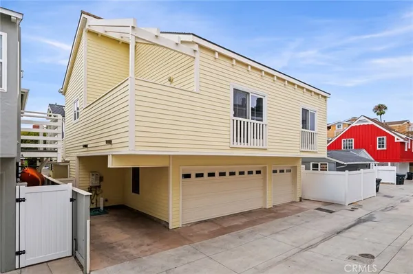 a view of a house with a patio